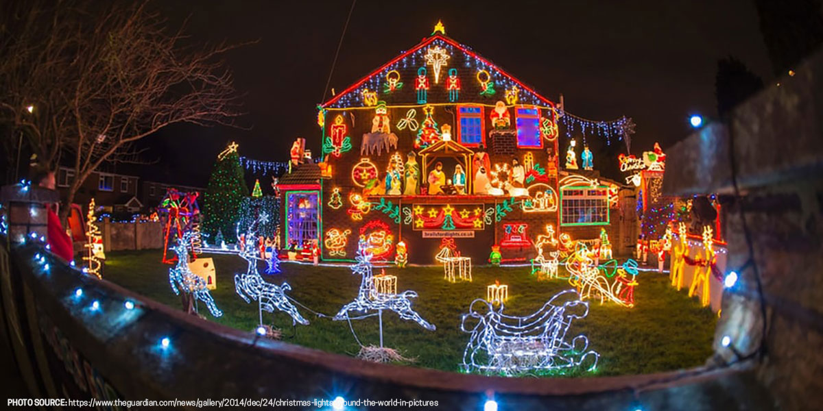 Christmas Light Displays That Belong in the North Pole